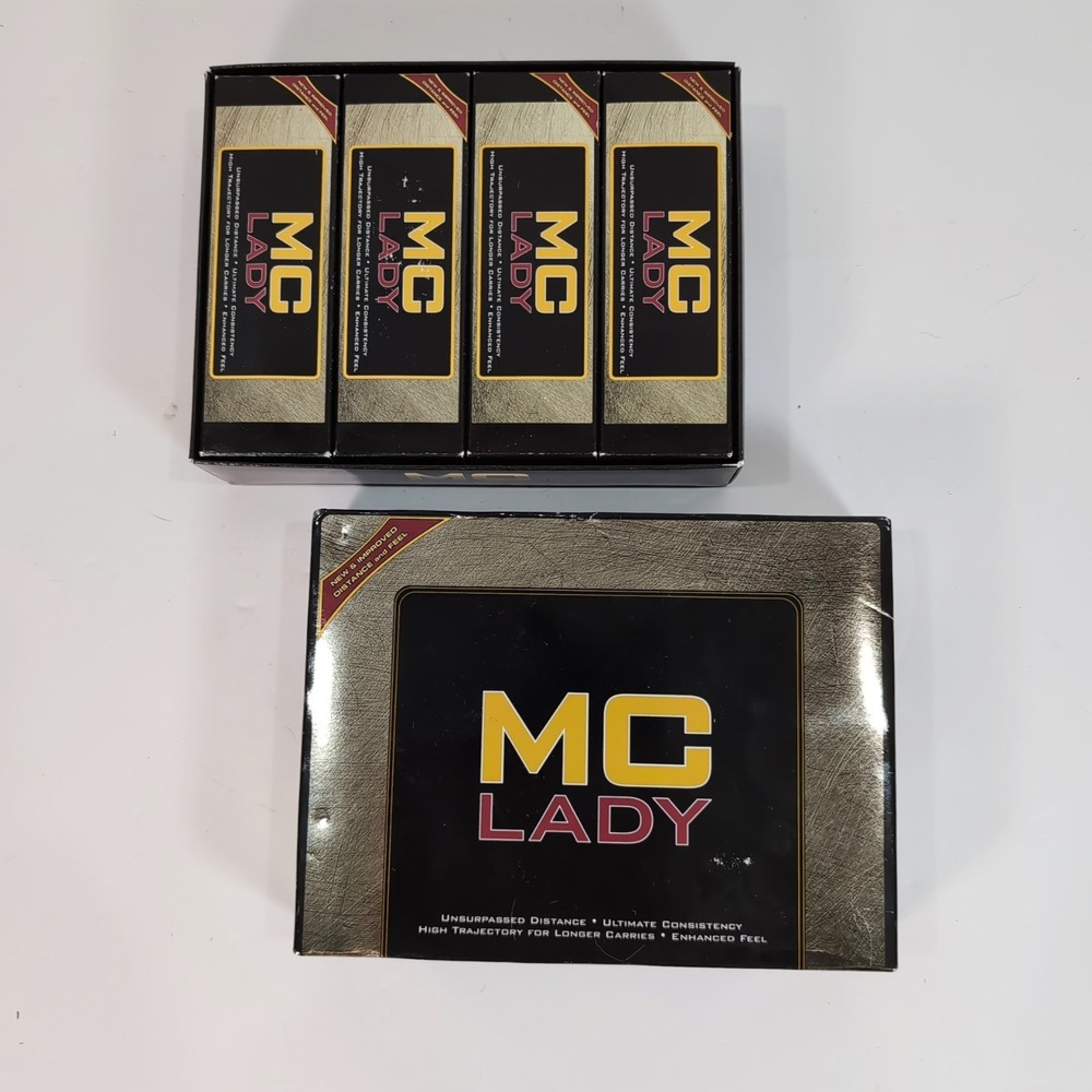 MC Lady Muscle Fiber Core Golf Balls One Dozen 12 Balls - NEW